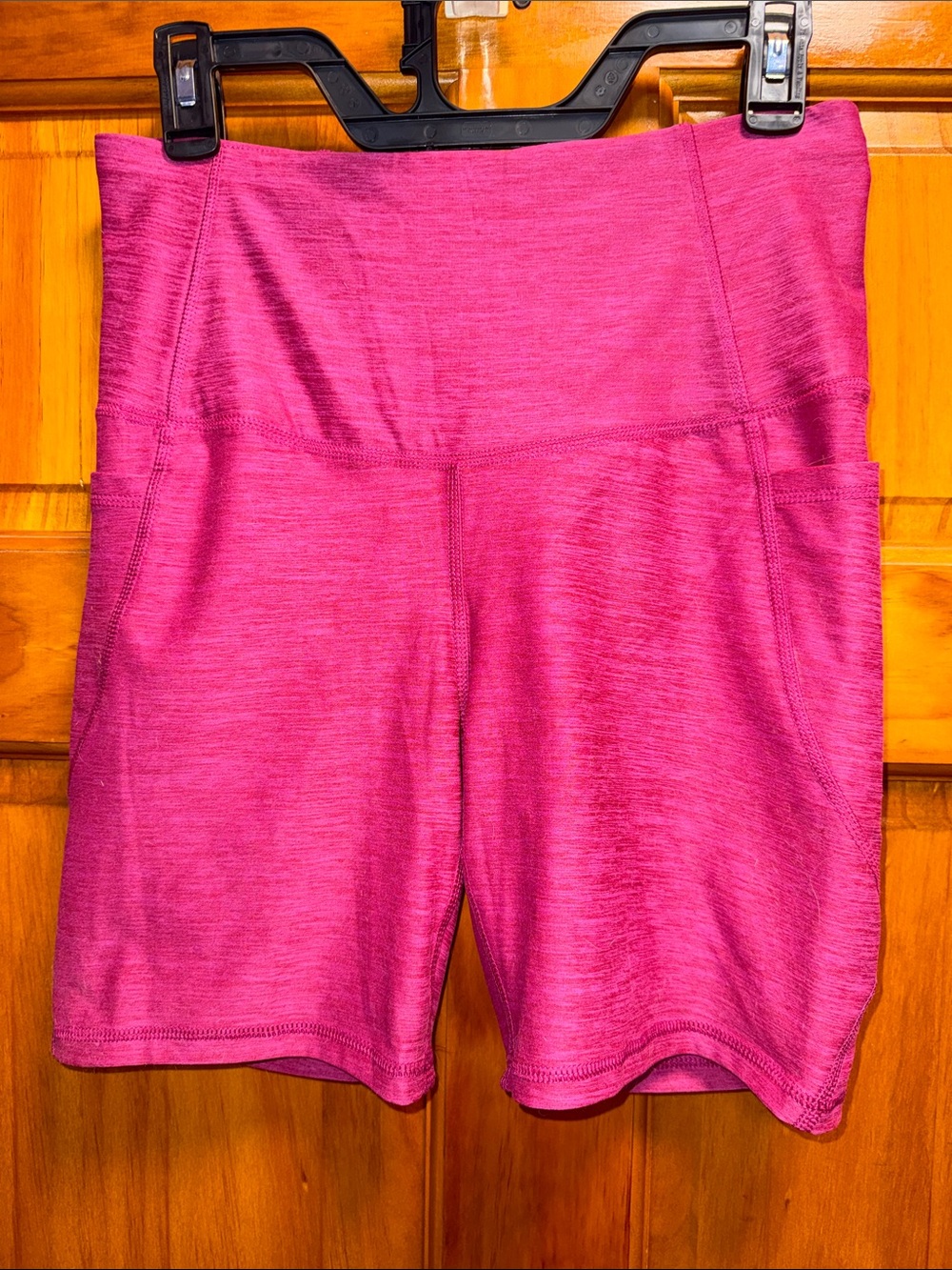 all in motion Hot Pink High-Rise Bike Shorts
